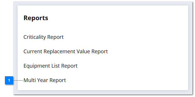 Multi Year Report